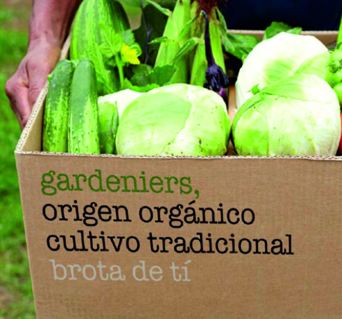 Caja de hortalizas de Gardeniers